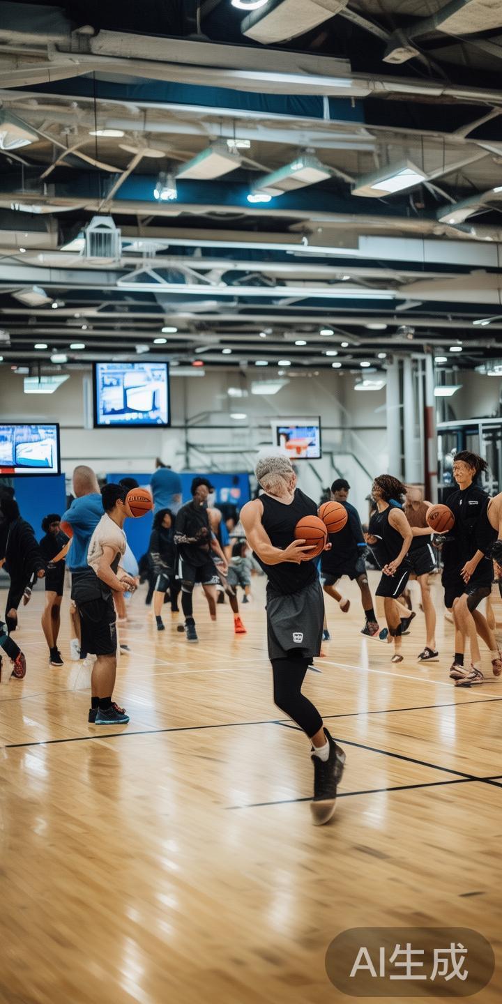 一、专业系统的篮球技巧培训
乐竞体育篮球提供针对