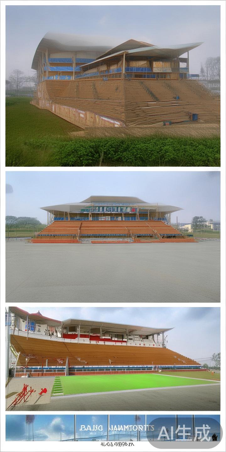 在较早时期，乐竞体育的“台子”多以简易、实用为主要